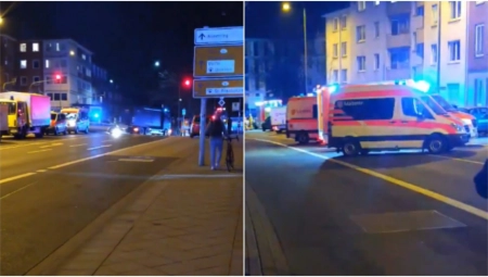 PRVI SNIMCI DRAME U NEMAČKOJ Naoružana žena upala u kliniku, policija blokirala ceo kraj (VIDEO)