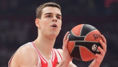 SRBINU SE SMEŠI VISOKA POZICIJA Košarkaša Zvezde porede sa Slovencem, evo koje mesto na draftu mu predviđaju