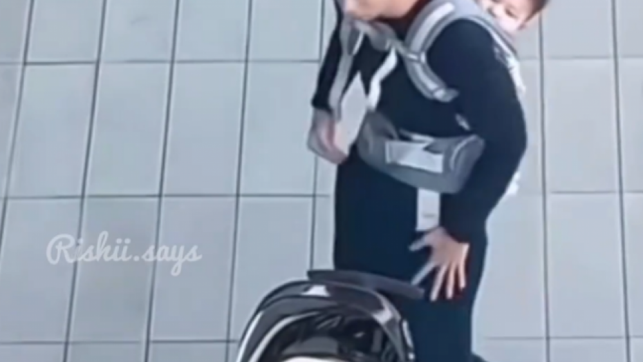 UHVATILA GA PANIKA Otac izašao u šetnju sa bebom, a onda je shvatio da je IZGUBIO (VIDEO)
