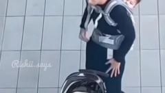 UHVATILA GA PANIKA Otac izašao u šetnju sa bebom, a onda je shvatio da je IZGUBIO (VIDEO)