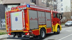 POŽAR U NOVOM SADU Plamen zahvatio lokal