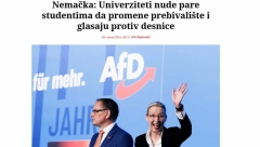 KOGA BRE VIŠE LAŽETE Nemci javno organizuju migraciju birača i još daju pare, a kada se jedna srpska glava preseli u Beograd to je izborna krađa!