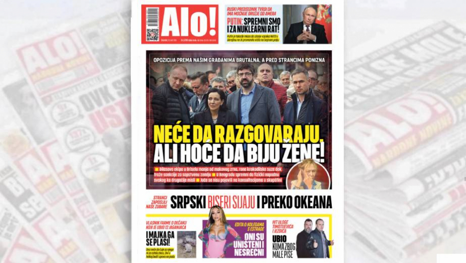 ĐILASOVA EKIPA U BRISELU MANJA OD MAKOVOG ZRNA Rone krokodilske suze dok traže sankcije za sopstvenu zemlju