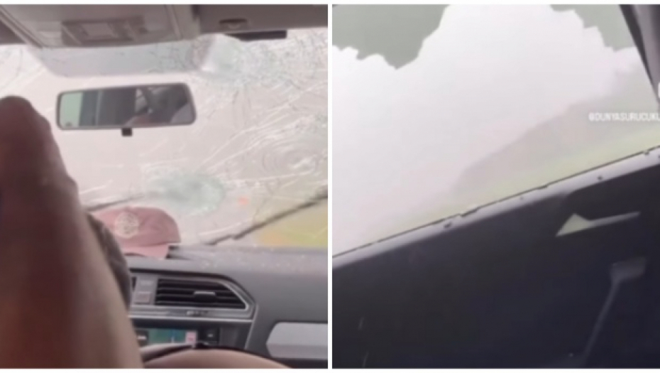 GRAD VELIČINE PESNICE IM RAZLUPAO VOZILO U agoniji su ispuštali JEZIVE KRIKE (VIDEO)