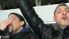 ŽIVKOVIĆ RASPLAKAO NOVINARA Erupcija emocija na Tumbi nakon pogotka Srbina za prolaz dalje (VIDEO)