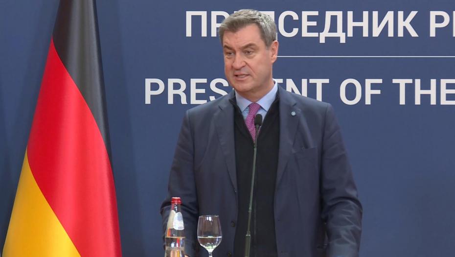 PREZENTACIJA EKSPO 2027 U PRISUSTVU MARKUSA ZEDERA Siniša Mali: Biće nam zadovoljstvo da Nemačka bude deo projekta