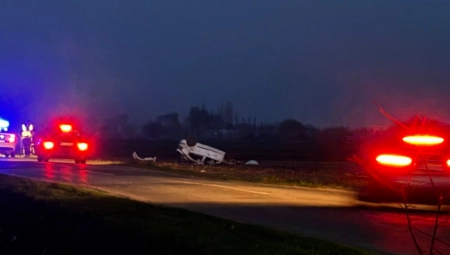 STRAVIČAN PRIZOR, DVA TELA LEŽE NASRED NJIVE Prve slike užasa kod Temerina (FOTO)