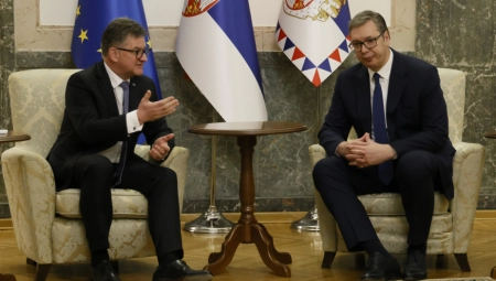 VUČIĆ SE SASTAO SA LAJČAKOM Ovo su teme razgovora predsednika Srbije sa specijalnim predstavnikom EU