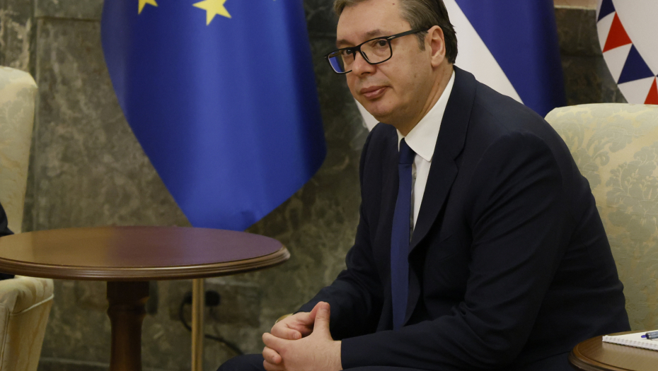 Vučić sa predsednicima svetske i evropske atletske federacije