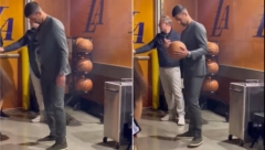 SPAVAŠ LI MIRNO, LEBRONE? Novak pokazao Lejkersima šta zna sa basketarom, NEKA SE SPREMI NBA liga (VIDEO)