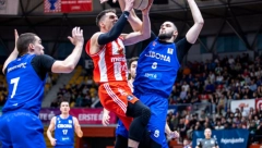 ZVEZDA SE PROŠETALA KROZ ZAGREB Crveno-beli ubedljivi protiv Cibone, sjajna partija Nedovića i Smarta u Draženovom domu