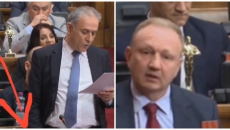 ZAMERALI PONOŠU ŠTO JE NEKULTURNO DRŽAO RUKU U DŽEPU, A ONDA JE STIGLO RACIONALNO OBJAŠNJENJE: Plaši se da Đilas ne opelješi i njega!