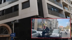 UHVATILI SMO JELISAVETU I TEODOSIĆA ISPRED LUKS ZGRADE! Košarkaš pokušao da pobegne od medija, evo kako se ona ponašala