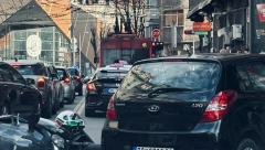 U CENTRU BEOGRADA OBOREN MOTOCIKLISTA Saobraćajka u Svetogorskoj ulici (FOTO/ VIDEO)