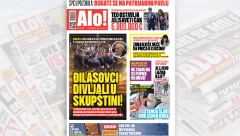 ĐILASOVCI DIVLJALI U SKUPŠTINI!  Nasrnuli na predsedavajućeg Stojana Radenovića (76)