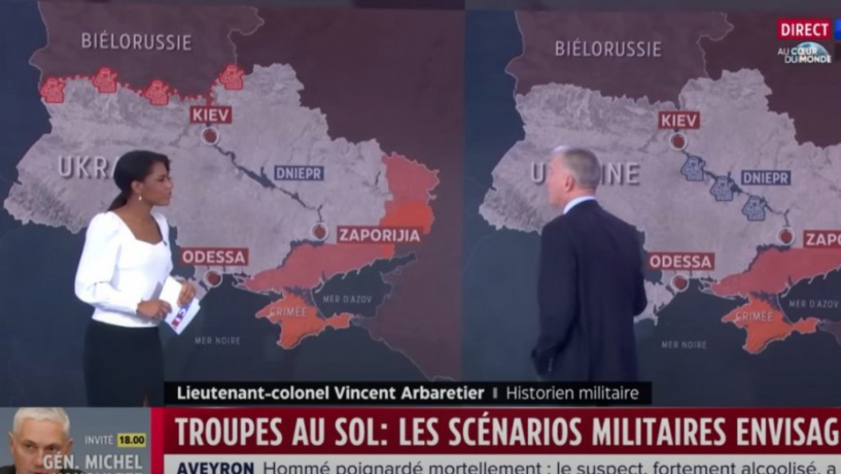 PUKOVNIK OTKRIO U PROGRAMU UŽIVO Evo gde bi francuska vojska bila raspoređena u Ukrajini