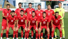 ORLIĆI NISU MOGLI PROTIV RASPOLOŽENE DANSKE Omladinci Srbije poraženi u prvom meču kvalifikacija za EP