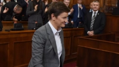 OVA FUNKCIJA JE ZA MENE VELIKA ČAST I PRIVILEGIJA Brnabić: Živela Srbija!