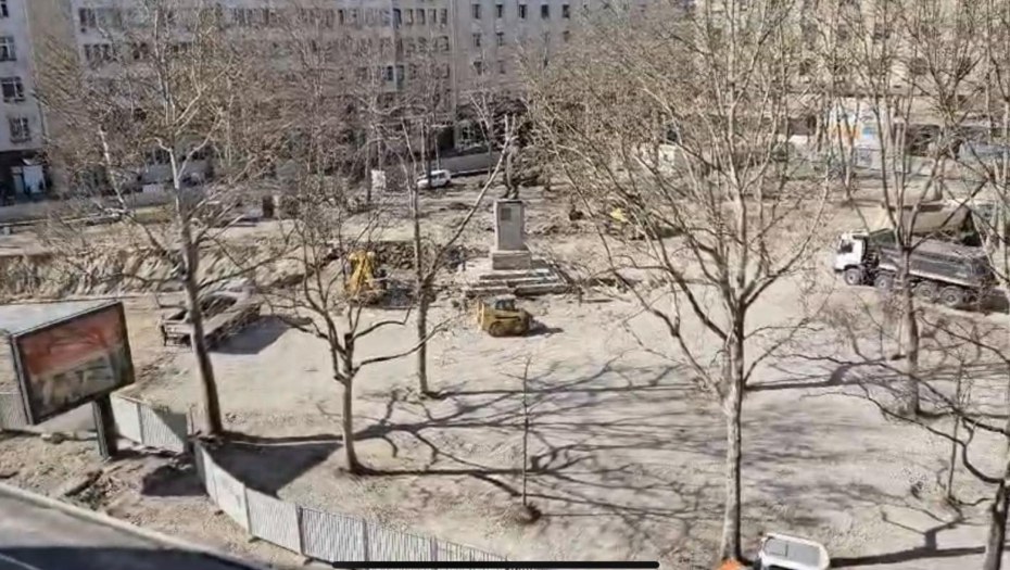 RADOVI U CENTRU BEOGRADA Rekonstruiše se Trg Nikole Pašića, ovo će biti glavna izmena (VIDEO)