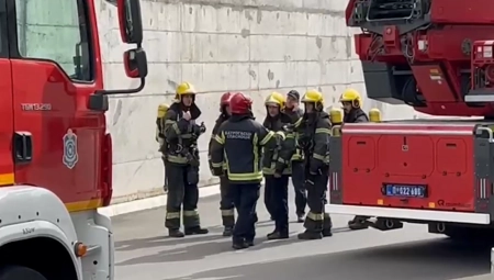 "IZNEO SAM ČOVEKA IZ STANA" Svedok požara na Novom Beogradu