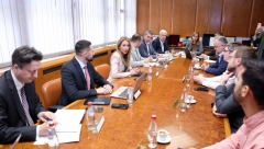 Đedović Handanović sa predstavnicima kompanije Siemens i EPS-a o napretku realizacije projekta vetroparka Kostolac (FOTO)