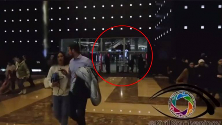 ZAPUCALI U MASU, LJUDI VRIŠE I BEŽE Objavljen snimak početka terorističkog napada u Moskvi (VIDEO)