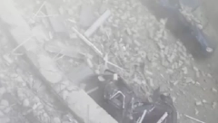 TRENUTAK URUŠAVANJA ZGRADE NAKON GRANATIRANJA Iznad Belgoroda uništene 22 rakete (VIDEO)