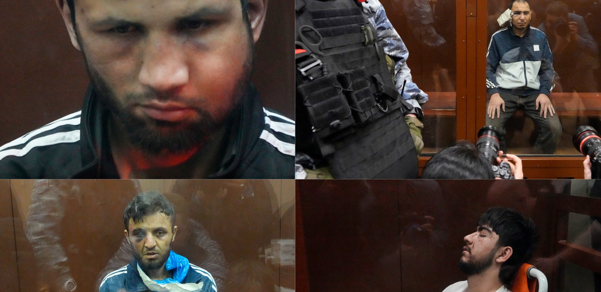 LICA IM DEFORMISANA OD BATINA Ovako su izgledali teroristi iza stakla (FOTO)