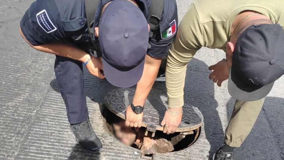 BIO ZAROBLJEN U KANALIZACIJI 4 DANA Policija ga našla gladnog i izmučenog, sam sišao, pa se izgubio (FOTO)