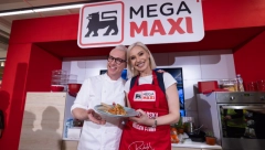 Svetski poznata kulinarska zvezda u subotu bila gost hipermarketa MEGA MAXI  Rudolf van Vin uživo kuvao pred publikom