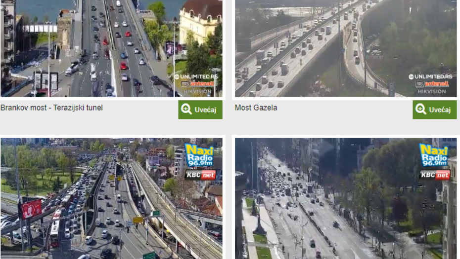 GUŽVA JE NA OVIM SAOBRAĆAJNICAMA Izbegnite ove delove grada ako ikako možete