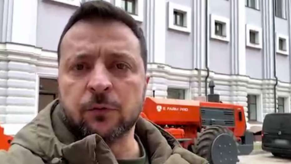 "SPREMAMO IM ODGOVOR" Oglasio se Zelenski (FOTO)