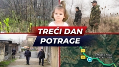 PATROLE POLICIJE SE SAMO SMENJIVALE NA MESTU GDE JE NESTALA DANKA (2) Bageri otišli, evo kakva je sada tamo situacija (FOTO/VIDEO)
