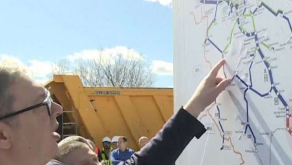 VUČIĆ: Od EU dobijamo 430 miliona evra za prugu Niš-Dimitrovgrad sa obilaznicom