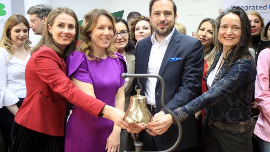 SRBIJA NA VISOKOM NIVOU PO PITANJU PRAVA ŽENA: U Beogradu održano "Berzansko zvono za rodnu ravnopravnost"