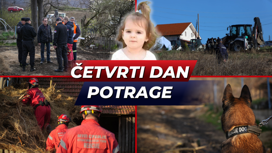 ČETVRTI DAN POTRAGE ZA DANKOM ILIĆ Telefon Dankine majke na veštačenju, otac prošao poligraf (VIDEO)