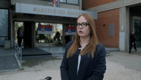 IVANA MACAK, PREDSEDNICA STUDENTSKOG PARLAMENTA FILOZOFSKOG FAKULTETA: Uprava fakulteta jasno stavila target na moje ime i moje lice, a oni su adresa kojoj studenti treba da se obrate