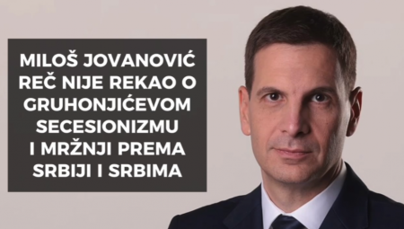 KO NE SME DA VAS POGLEDA U OČI? Miloš Francuz ostao NEM na Gruhonjićevu mržnju prema Srbima i Srbiji! (VIDEO)