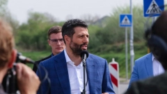 ŠAPIĆ U OBRENOVCU: Izgradnjom Tamnavske ulice rasterećen saobraćaj i veća bezbednost u centru grada (FOTO)