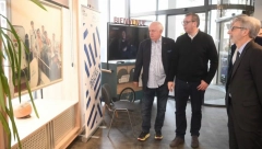 Aleksandar Vučić posetio izložbu "Božidar Maljković - veoma francuski život"