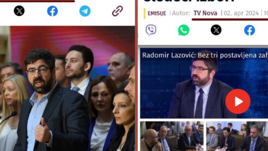 DA LI JE OVO ISTI ČOVEK? Dva glavna zahteva im prihvaćena, opet neće dijalog!