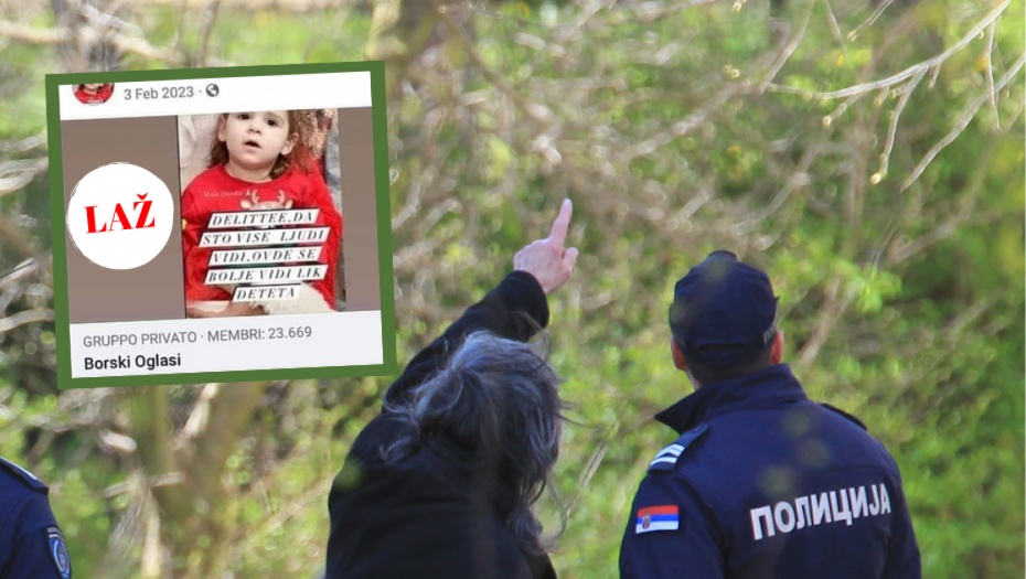 ŠIRI SE LAŽNA OBJAVA DA JE DANKA ILIĆ NESTALA PROŠLE GODINE Oglasila se žena koja je navodno podelila apel o nestaloj devojčici, evo šta kaže