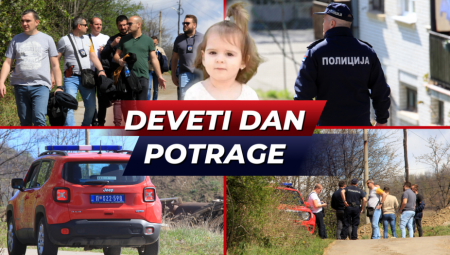 FORENZIČARI NA TRAGU NEČEGA? Tražili su nešto po zemlji na 100 metara od mesta gde je nestala Danka!