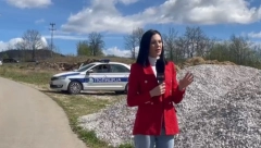 EKIPA CNN U BANJSKOM POLJU Evo šta je reporterka u uključenju rekla o nestaloj devojčici (VIDEO)