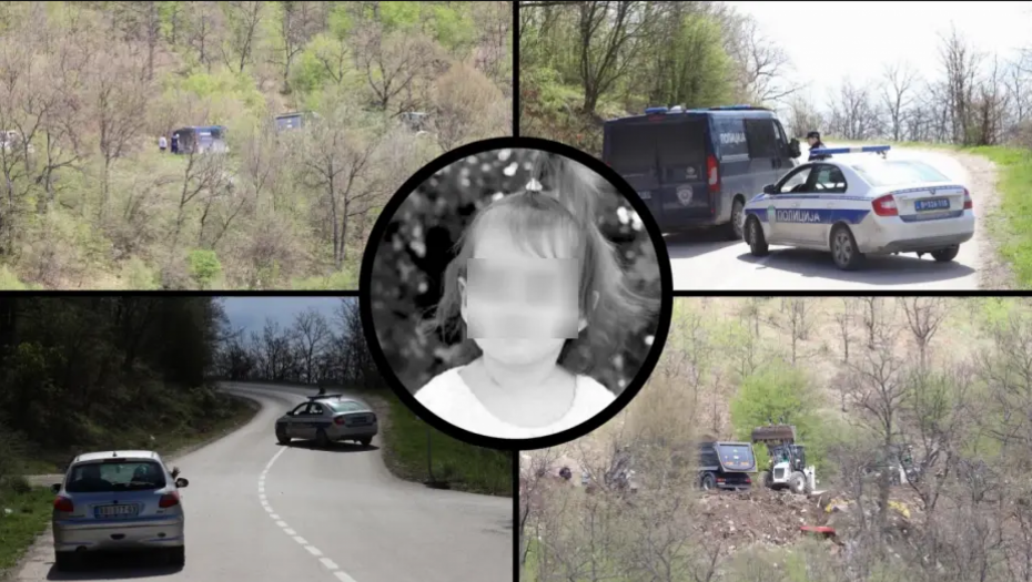 SNIMAK KOPANJA DEPONIJE NA KOJOJ TRAŽE TELO MALE DANKE Jeziv prizor iz Banjskog polja (FOTO/VIDEO)