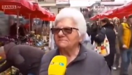 "TREBA MI ZAGRLJAJ" Zbog sudbine ove bake sa pijace plače ceo Balkan