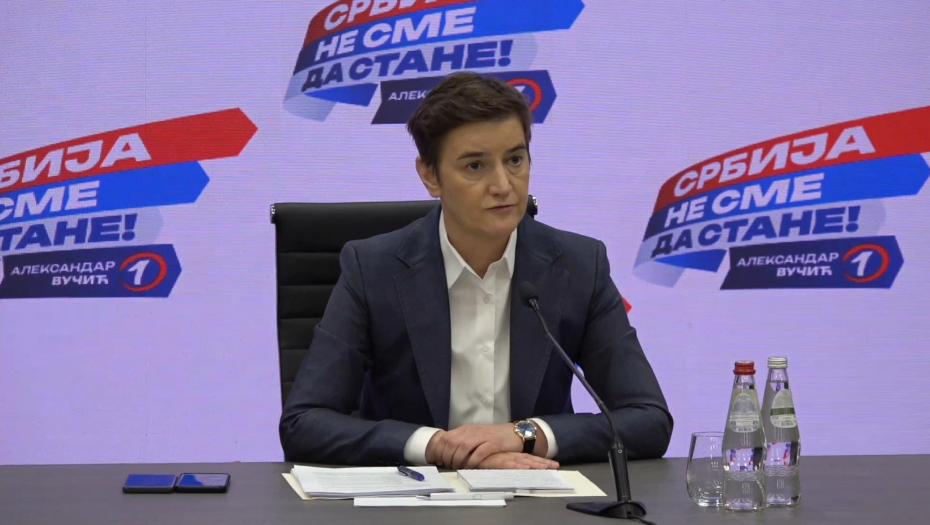 SUTRA U PODNE! Brnabić: Počinje prikupljanje potpisa za Beograd (VIDEO)