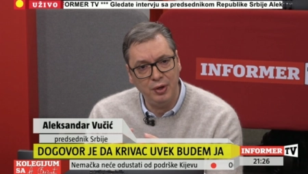 "IMA LI POKVARENIJEG NASLOVA OD TOG" Vučić o napadima od strane opozicije