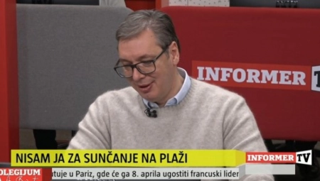 VUČIĆ REKAO GDE BI IŠAO NA ODMOR Neočekivano pitanje za predsednika Srbije