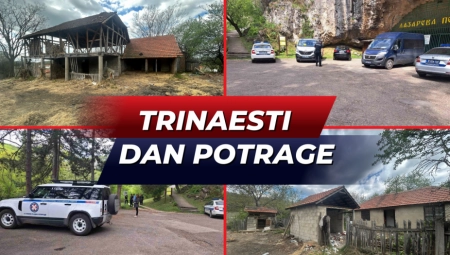 OCU UBICE IZA REŠETAKA REKLI DA MU JE SIN UMRO Potraga za telom male Danke (2) i dalje traje